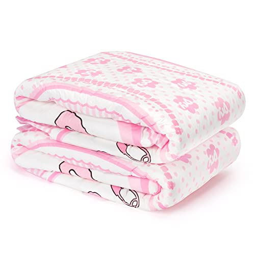 Image of Littleforbig Adult Printed Diaper 2 PCS - Baby Usagi Cute Diaper (Large 36 inch-48 inch)