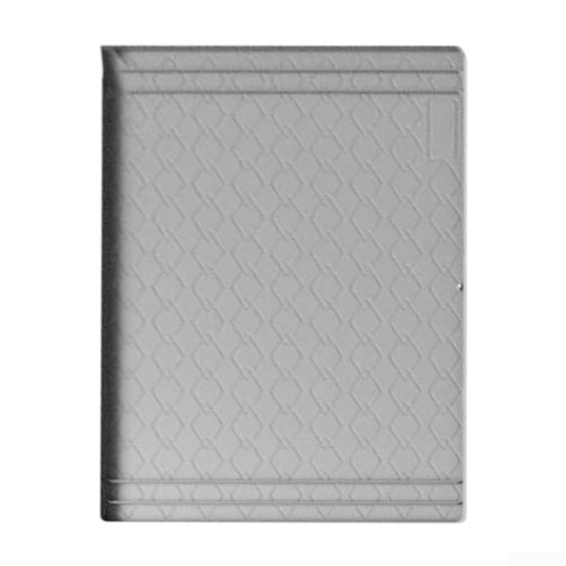 Alfombrilla impermeable de silicona para armarios de cocina, color gris oscuro, protector antideslizante duradero para armarios y fregaderos, fácil de limpiar