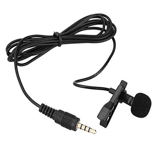 Lapel Clip Microphone for Speaker Phone Computer Stage Computer Conference Record Accessory