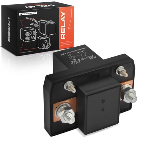 Relais SPST 12V 200A à forte capacité avec support métallique uni