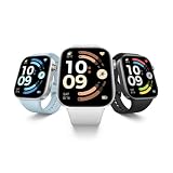 XIAOMI Redmi Watch 6, Smart Watch for Men Women, 2.07'' AMOLED, Activity Tracker with Heart Rate/Sleep/Stress Tracking, 150+ Sports Modes, 24 Days Battery Life, 7ATM, GPS, Android&iOS, Obsidian Black