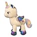 Mengku Conejo Peluche Rainbow Pegasus Doll Pie Pony Peluche Sueño Unicornio Ragdoll Almohada Regalo Femenino Navidad 1m Blanco