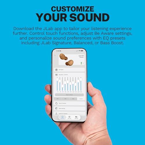 Image of JLab Go Air Pop+ Tones True Wireless Earbuds, in Ear Headphones, Bluetooth Earphones, 35H Playtime Ear Buds, Bluetooth Earbuds with Microphone, USB-C Charging Case, Dual Connect, EQ3 Sound, (474 C)