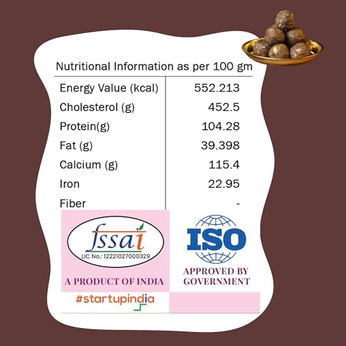 Image of Maa Mitahara Post Pregnancy 1kg - Ajwain Snack for New Mothers | Traditional Energy & Immunity Boost with Dry Fruits & Herbs (1kg, Ajwain Laddu)