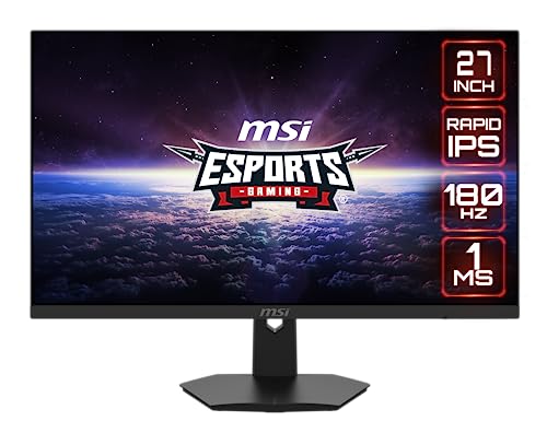 Msi G274f - Monitor Gaming De 27 Fhd 1920x1080 , 180 Hz 1ms, 16:9, Rapid Ips, Hdr Ready, G-Sync Compatible, Display Port 1.2a, Hdmi 2.0 - Negro Msi G274f - Monitor Gaming De 27 Fhd 1920x1080 , 180 Hz 1ms, 16:9, Rapid Ips, Hdr Ready, G-Sync Compatible, Display Port 1.2a, Hdmi 2.0 - Negro
