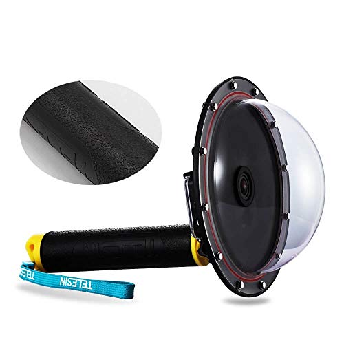 Dome Para GoPro Hero 3 Hero 3+ e Hero 4 Com Bastão e Gatilho Telesin