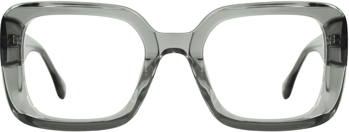 Blue Light Blocking Glasses - Anti Glare Eyestrain 99 Filter Lightweight Acetate Frame for Gaming Office Reading
