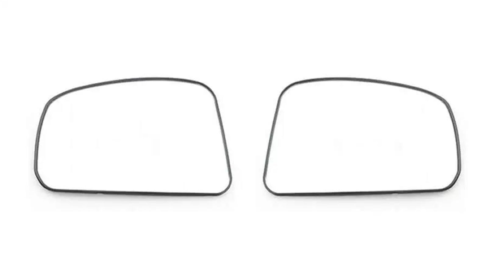 Verres à lentilles Rétroviseur Extérieur Pour Nissan Pour Tiida 2005-2009 Avec Dégivrage, Rétroviseurs Extérieurs Chauffants, Aide Stationnement Vision Grand Angle Remplacement