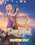  Rapunzel Coloring Book: An Amazing Tangled Princess Jumbo Coloring Book