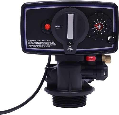 LGXCM Vanne de minuterie pour adoucisseur d'eau Vanne d'adoucisseur d'eau 110 V 5600, vanne de...