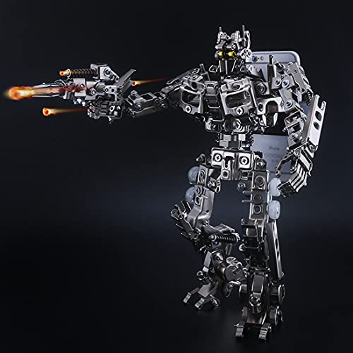 Kit meccanico per l'assemblaggio Mecha Explorer in metallo 3D (673 pezzi)