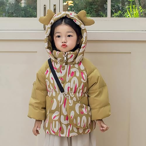 Hooded Coat for Big Boys Boys Winter Warm Thick Solid Cotton Long Sleeve Padded Jacket Coat Clothes4