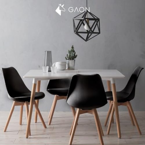 Consejos y reviews para comprar Sillas eames negras más recomendados. 19 Imagen adicional