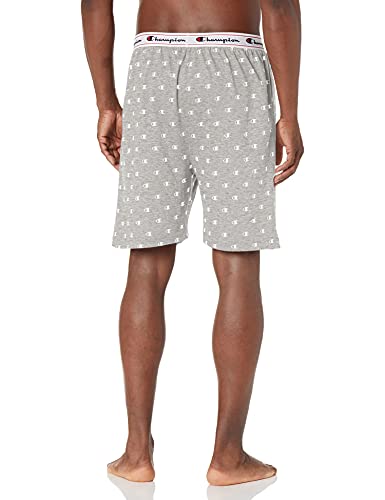 Champion mens Jersey Printed Sleep Shorts2