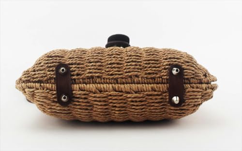 Image of Classic Hobo Bags for Women Fashion Crossbody Bags for Women Straw Beach Bag Shoulder Bag Handbag Summer Holiday 2024