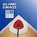 O-Cedar EasyWring Spin Mop Head Replacement (Pack of 12) | Machine Washable | Reusable | Microfiber Refill | Packaging May Vary
