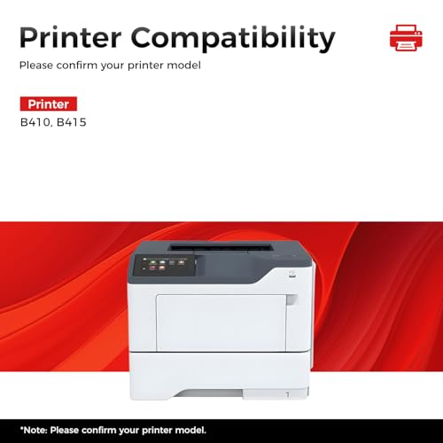 Image of B410 B415 Black 006R04726 Toner Cartridge High Capacity with chip 1-Pack Replacement for 006R04725 006R04727 Toner Compatible with Xerox B410 Versalink B415 Multfunction Printer Ink Laser All-in-One