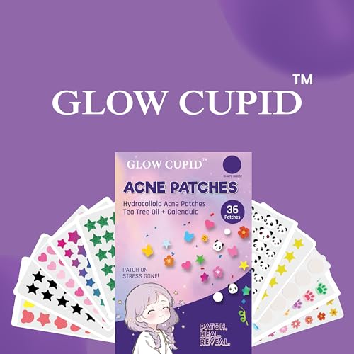 Image of Hydrocolloid Acne Pimple Patch with Tea Tree Oil & Calendula | Fast Healing | Absorbs Pus & Oil | Waterproof & Skin-Friendly Pimple Patches | Multi Shape - 24 Patches.