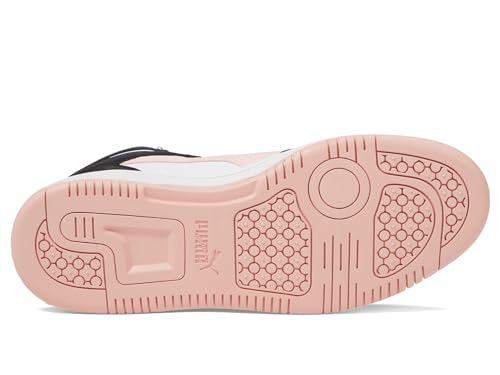 Image of PUMA Rebound Layup Synthetic Leather Puma Black /Rose Dust /Puma White 6.5 B (M)