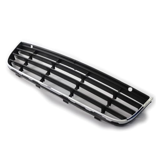 Grille de ventilation centrale noire chromée pour pare-chocs Jetta MK5 2005-2009 - 3