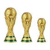 trofeo copa del mundo 🌟[World Cup Trophy Collectibles]: Impresionante réplica hecha de resina de alta calidad con un alto grado de imitación. Perfecto para cualquier aficionado al fútbol de hermosos regalos. Este trofeo de jugador de fútbol es imprescindible para cualquier colección de fútbol.