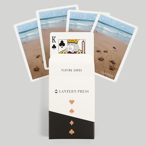 Baraja de 52 cartas Poker Tamaño Gulf Shores miniatura 6