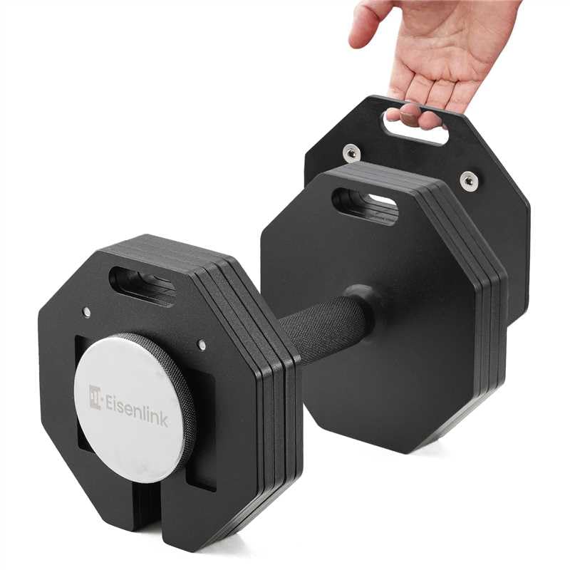 Eisenlink Adjustable Octagonal Dumbbell 1 Piece 20 kg - Ultra