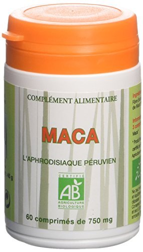 Brasil Maca Bio Pastillero de 60 comprimidos de Natura Brasil
