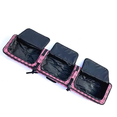 WDSBZNB Funda Tabla Snowboard Bolsa de Snowboard de Doble Tabla, Bolsa de retención de Zapatos de esquí, Doble Hombro, Bolsa de Tabla portátil a Cuadros(146cm)