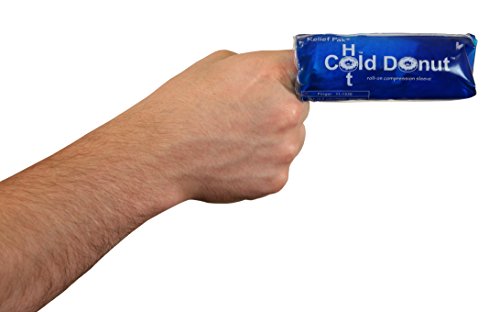 Relief Pak - 11-1530 Donut Cold and Hot Compression Sleeve, Finger