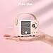 SpringFlora Retro Bluetooth Speaker, Wireless Vintage Small Speaker, Hands-Free Call,400mA Battery,TF Card,Aux Line, Portable Speaker for iOS Android Smartphone Home Office Gift Ideas Pink