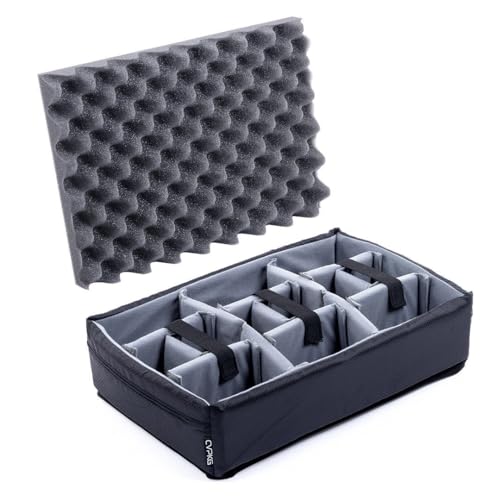 ColorCase 1500 Gray Padded Divider & Lid Foam