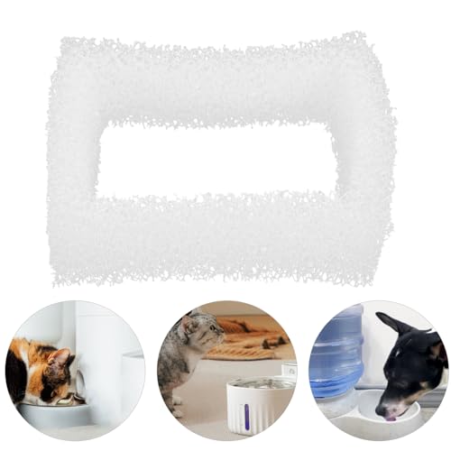 24 filtros de repuesto para fuentes de agua para mascotas miniatura 6
