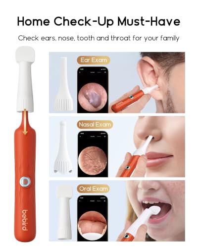 Image of Bebird D39R Ear Wax Removal:Ear Camera with Storage Case &Painless Tweezers