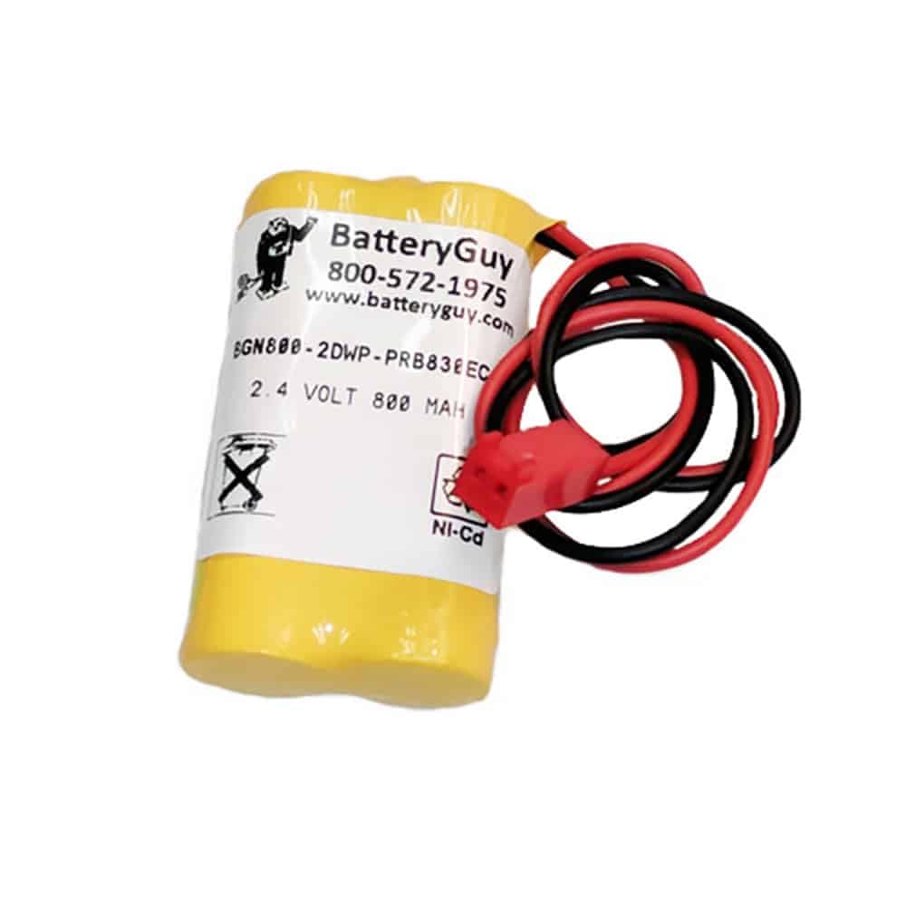 BatteryGuy 248BHXS1P Replacement 2 4V 900mAh Nickel Cadmium Battery Brand Equivalent Rechargeable