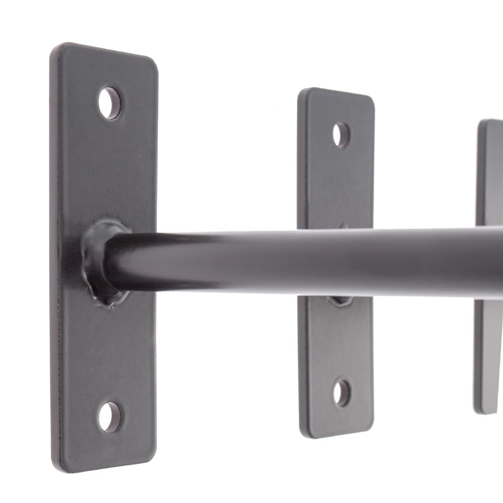 4x Felgenhalter Reifenhalterung Wandhalterung für Autoreifen & Felgen – stabile Wandhalter für Reifen und Felgen, Reifenaufbewahrung platzsparend, Wandhalter Set für Garage Keller Werkstatt (Schwarz)