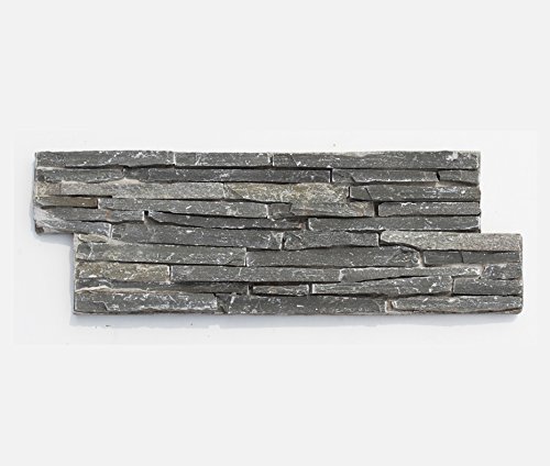 Granit Wandverblender W-015 Muster - Naturstein Wandverkleidung 30x20cm Für Innen & Außen