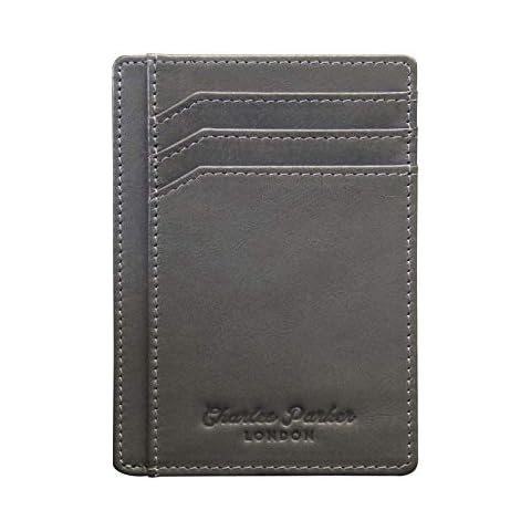 Genuine Leather Credit Card Holder Card Wallet & Gift Box - RFID Blocking, Slimline Design (7 Card Holder, Westminster) Cover