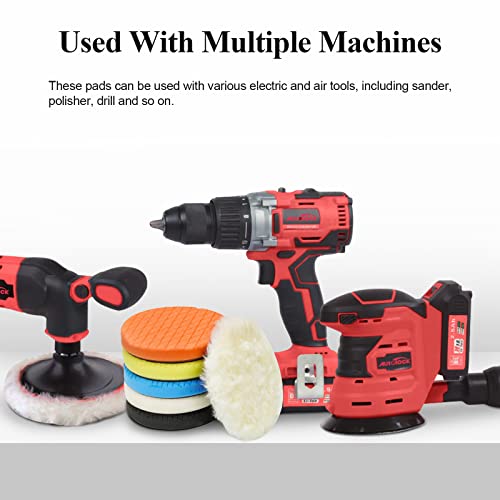 Autolock 5 Inch Buffing Polishing Pads