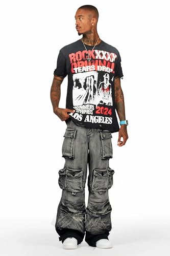 Men's Mahesh Baggy Cargo Jean3