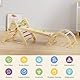 BanaSuper Kinder Faltbares Indoor Kletterdreieck-Set mit Rampe und Bogen, Montessori-Lernspielzeug für Kleinkinder, Dschungel-Turngerüst Spielplatz als Innenhof-Spielzeug