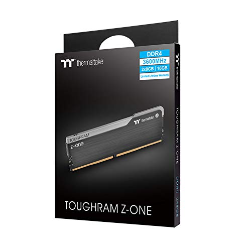 Image of Thermaltake TOUGHRAM Z-ONE DDR4 3600MHz C18 16GB (8GB x 2) Memory Intel XMP 2.0 Ready with Real-Time Performance Monitoring Software R010D408GX2-3600C18A