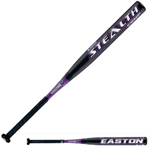 2 Chauves-souris De Softball Easton CNT Stealth Plus Comp - Lancer Lent, Adulte, Carbone