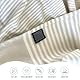 MOMOMUS Pack von 2 Fouta XL oder Strandhandtuch Baumwolle 100% - Saugfähig, Ultraweich, Kompakt - Ideal als Strandtuch, Hamamtuch und Saunahandtuch - Beige, 90x180cm