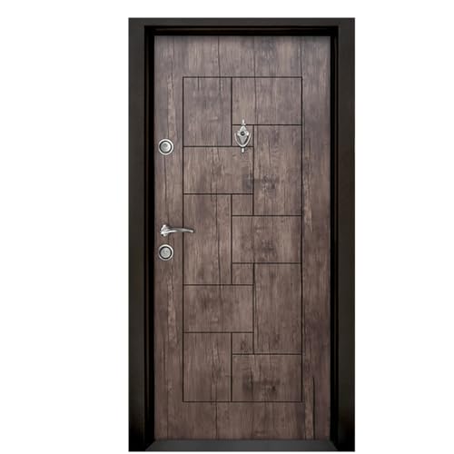 PORTONE BLINDATO LAMINATO MODELLO PL4 (APERTURA INTERNA DESTRA)