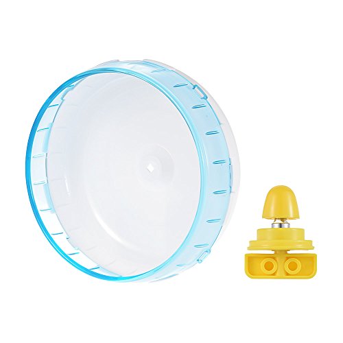 Baugger - 8.3inch Ratos de Hamster Gerbil Rat Roda de Exercício Spinner Silencioso PP Run Disc Toy A