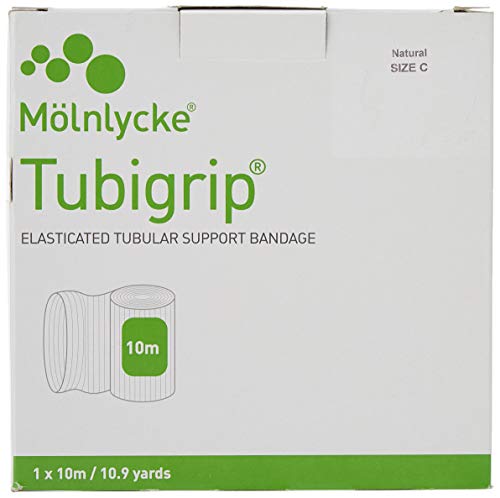 molnlycke 1443 tubigrip multipurpose tubular bandage size c natural