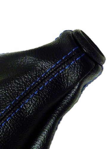 VMS RACING Blue Stitch Shift Boot Compatible with Honda Civic EK9 EG6 91-01 1991-2001 Type-R JDM