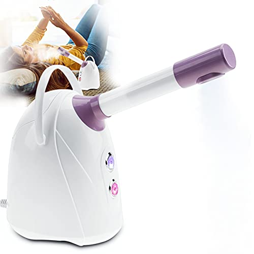Máquina De Vapor De Sauna Facial,Spa Sauna Vaporizador Humidificador Para La Hidratación Y El Cuidado Cepillo De Limpieza Facial Para De La Piel,Reducir Los Poros