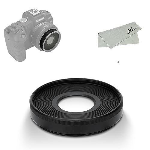 レンズ(単焦点) Canon RF28mm F2.8 STM+JJC LH-EW55II Amazon | JJC EW-55 レンズフード ねじ込む式 フード Canon RF
